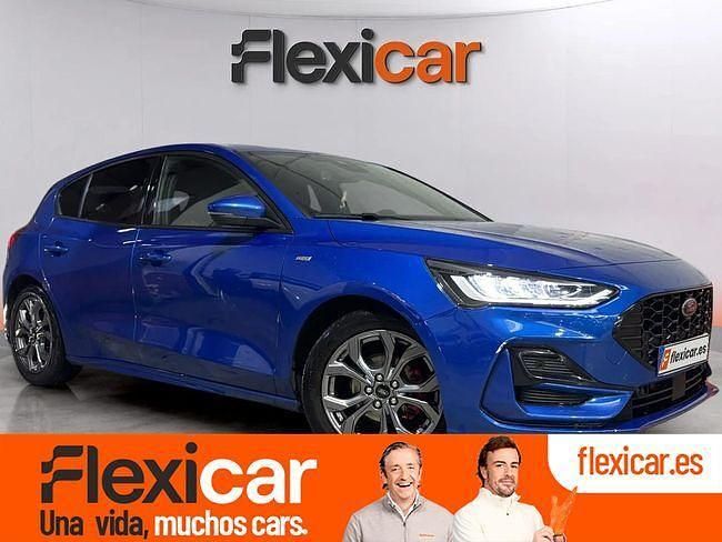 Azul Usado 2023 Ford Focus ST-Line X | 18.890 € (Caro) - Imagen 1/4