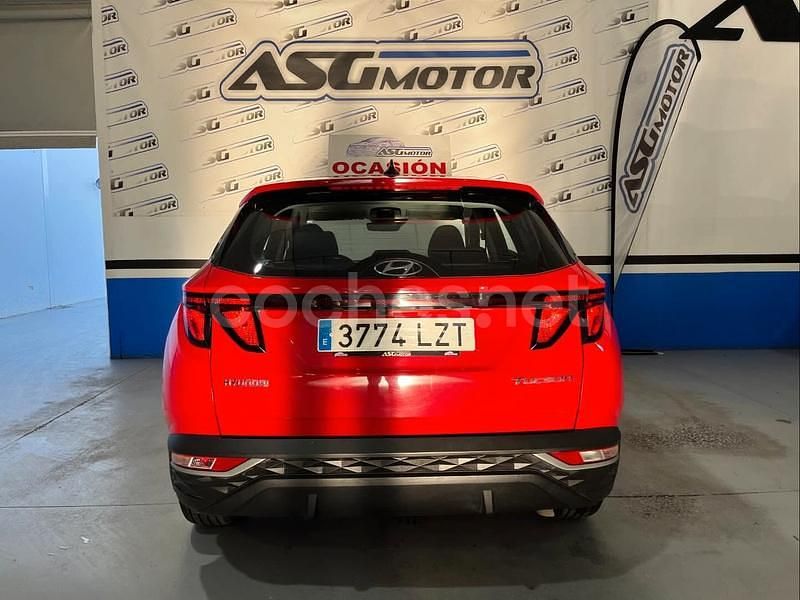 Usado Hyundai Tucson 115 CV (84 kW) 2022 Rojo SUV