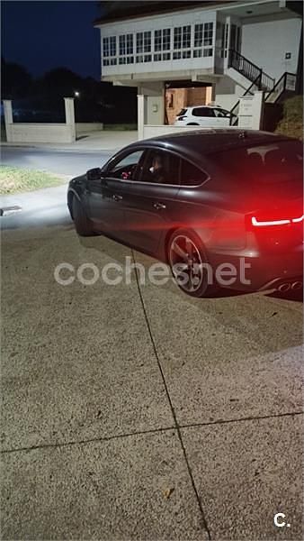 Usado Audi A5 Sportback S-Line 190 CV (139 kW) 2015 Gris / plata Utilitario