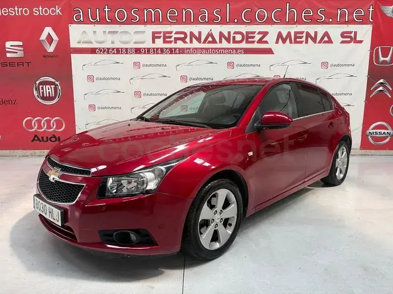 Usado Chevrolet Cruze LT 163 CV (119 kW) 2012 Granate Berlina