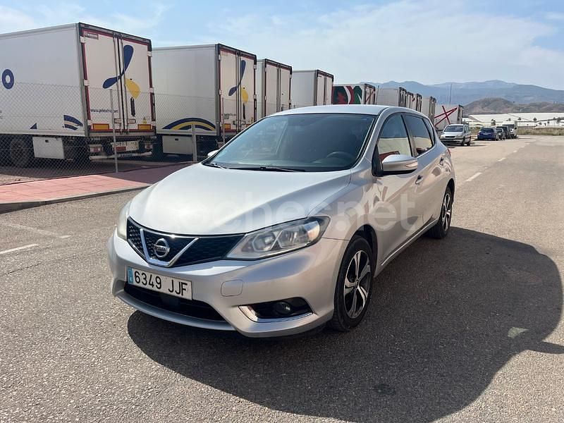 Gris / plata Usado 2015 Nissan Pulsar Acenta Berlina | 7400 € (Precio justo) - Imagen 1/4