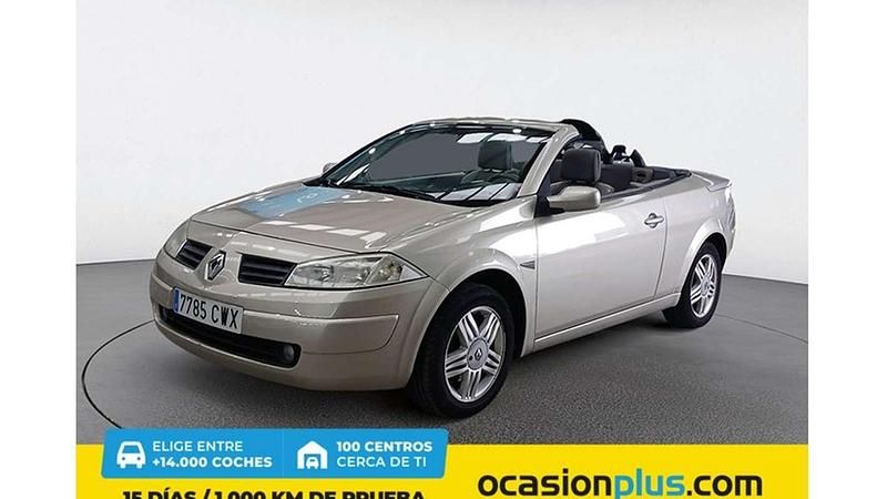 Beige Usado 2004 Renault Mégane Cabriolet Privilege Descapotable | 3900 € (Precio justo) - Imagen 1/4