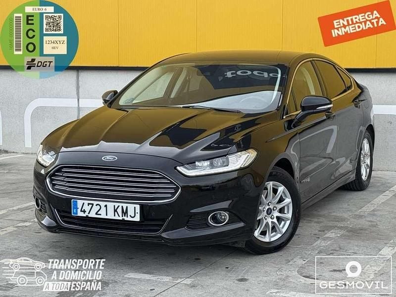 Negro Usado 2018 Ford Mondeo Titanium Berlina | 16.999 € (Precio justo) - Imagen 1/4