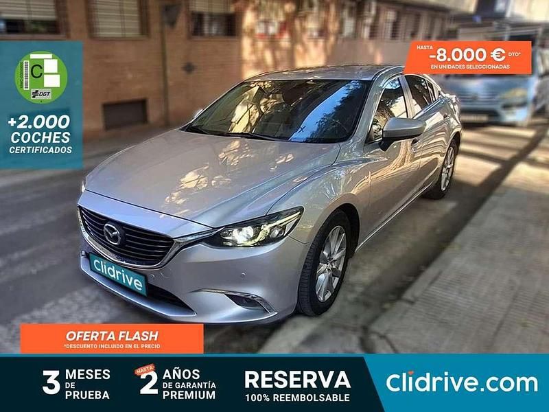 Gris Usado 2015 Mazda 6 Style+ Berlina | 8590 € (Super precio) - Imagen 1/3