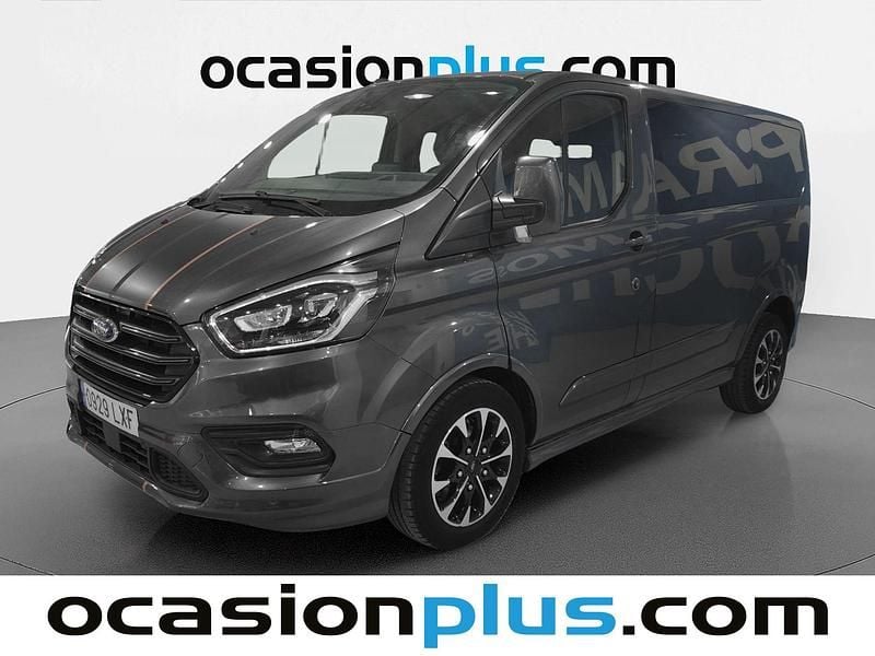 Usado Ford Transit Custom Sport 185 CV (136 kW) 2022 Gris Familiar