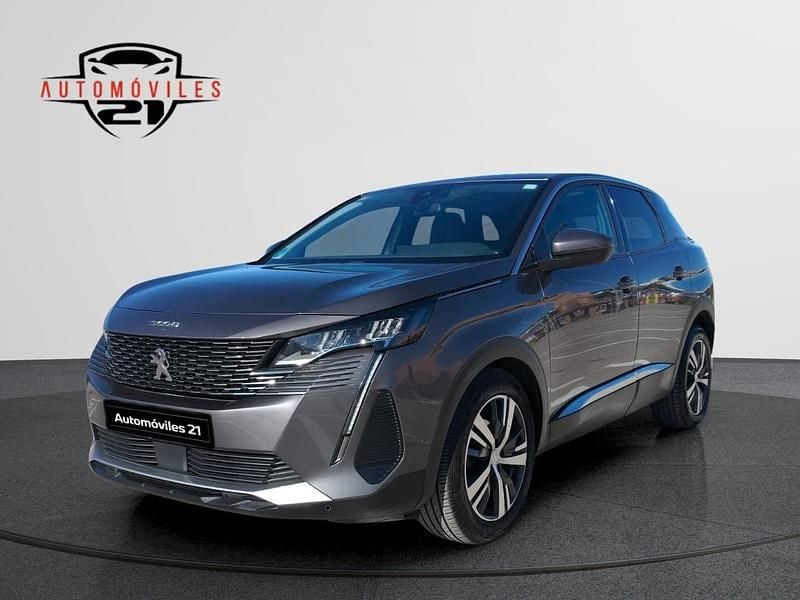 Usado Peugeot 3008 Allure 130 CV (95 kW) 2020 Gris SUV