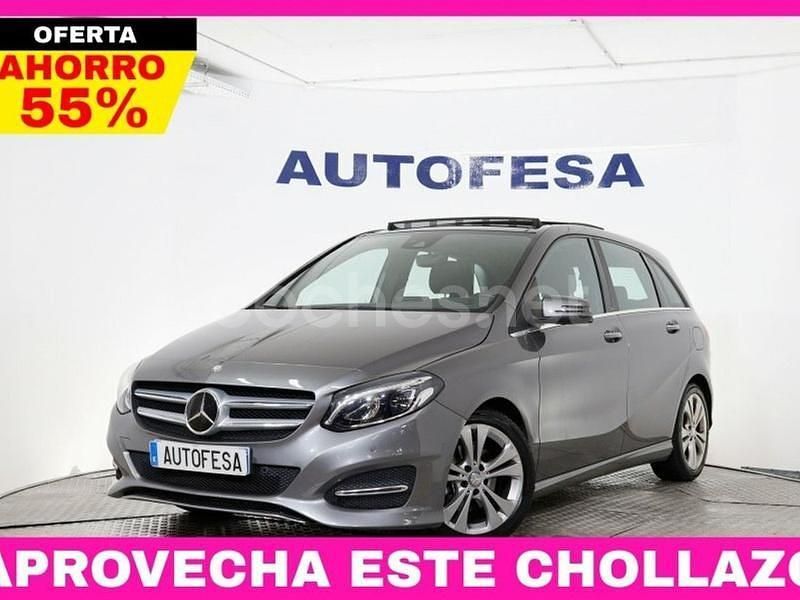 Gris / plata Usado 2016 Mercedes B220 Monovolumen | 17.850 € - Imagen 1/4