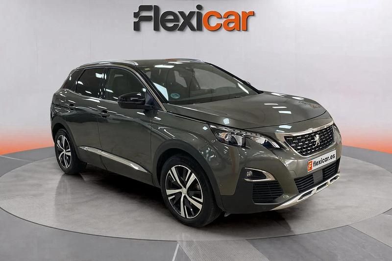 Gris Usado 2018 Peugeot 3008 GT-line SUV | 14.990 € (Precio justo) - Imagen 1/4