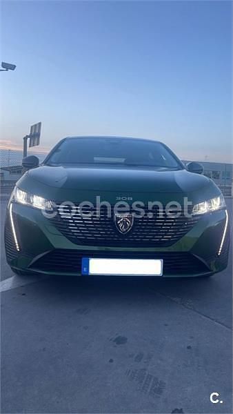 Usado Peugeot 308 Allure 130 CV (95 kW) 2023 Verde Berlina