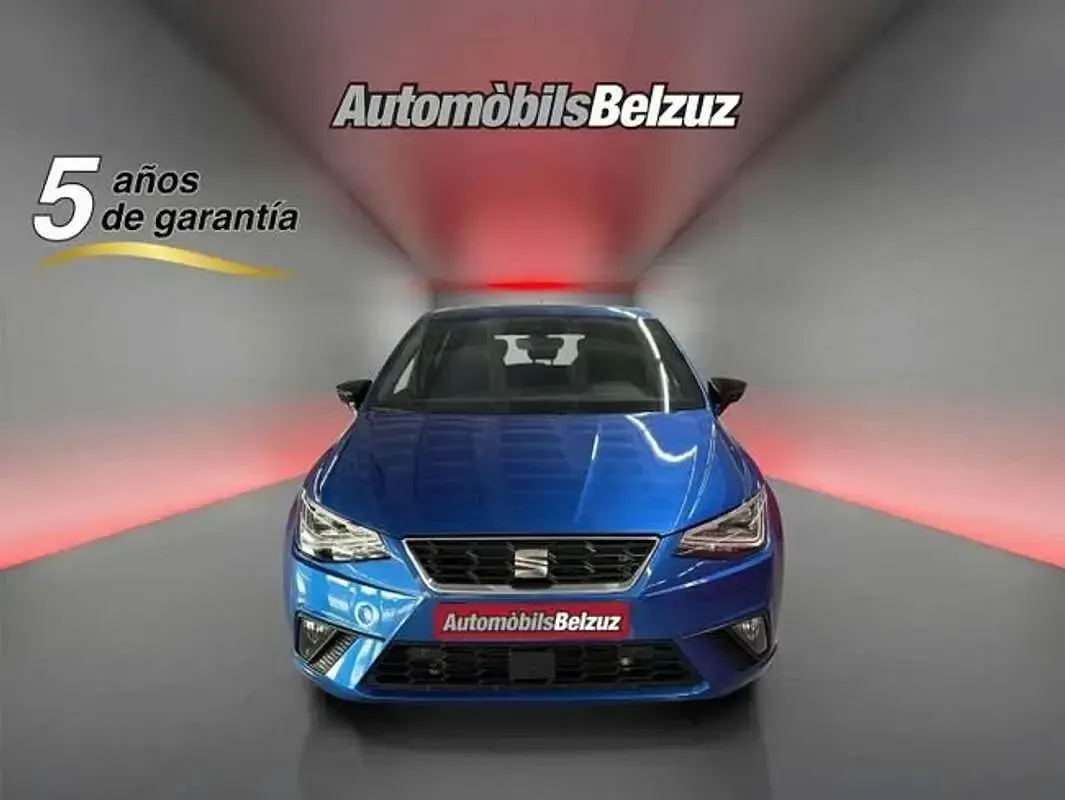 Usado Seat Ibiza FR 116 CV (85 kW) 2024 Azul Utilitario