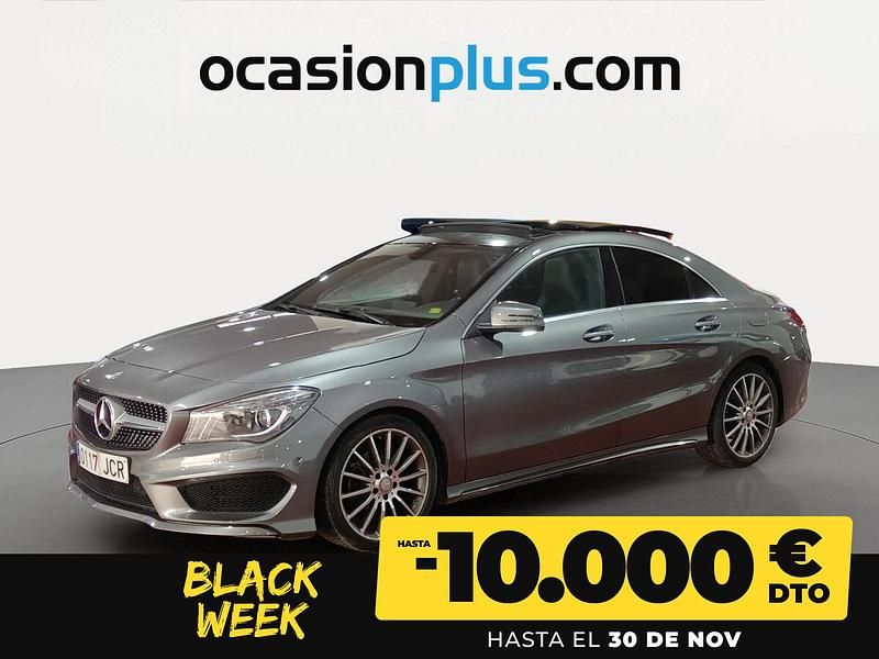 Gris Usado 2015 Mercedes CLA200 Urban Berlina | 24.590 € (Caro) - Imagen 1/4