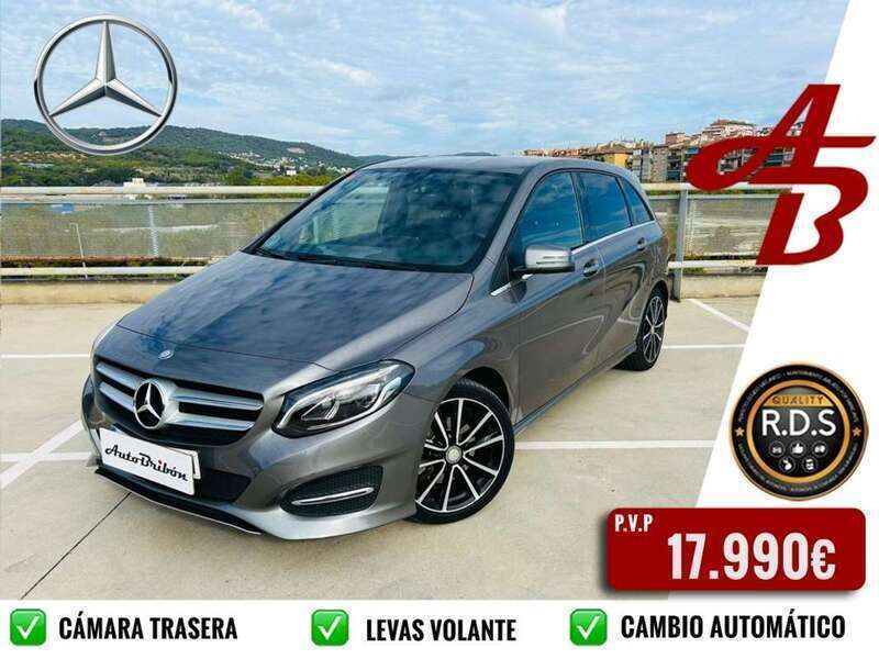 Plateado Usado 2016 Mercedes B200 Monovolumen | 17.990 € (Precio justo) - Imagen 1/4