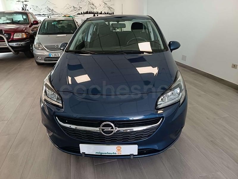 Usado Opel Corsa Expression 90 CV (66 kW) 2015 Azul Utilitario