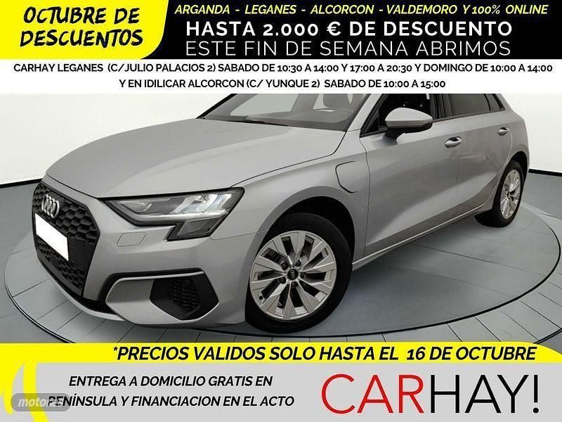 Gris Usado 2021 Audi A3 Sportback Utilitario | 21.790 € - Imagen 1/4