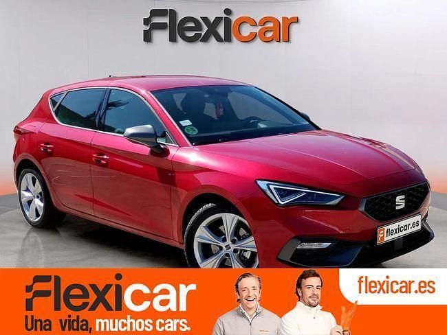 Rojo Usado 2024 Seat Leon FR Berlina | 24.290 € (Precio justo) - Imagen 1/4