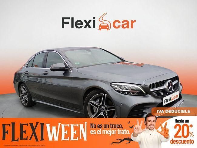 Gris Usado 2019 Mercedes C220 Berlina | 24.990 € (Precio justo) - Imagen 1/4