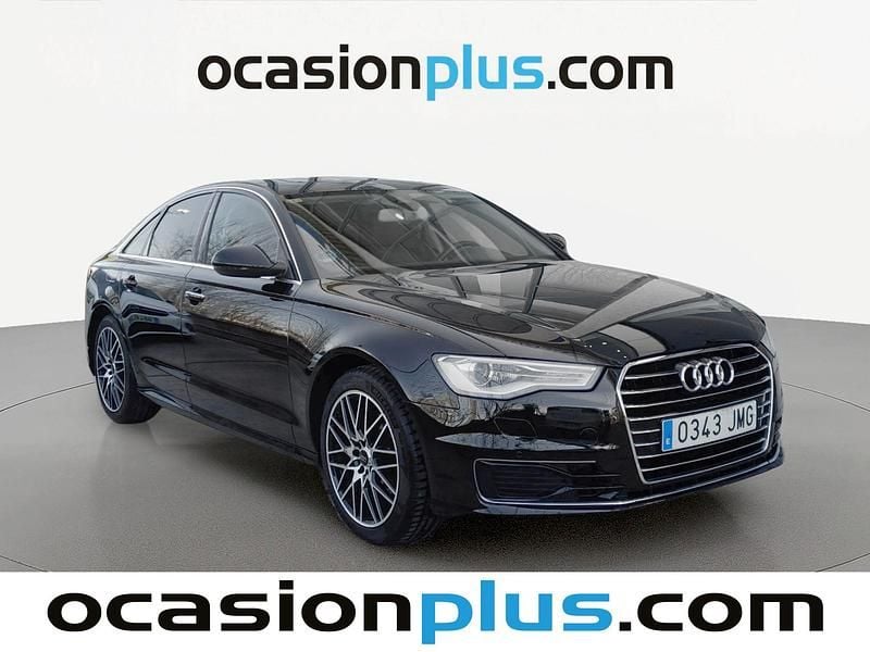 Usado Audi A6 Advanced 150 CV (110 kW) 2016 Negro Berlina