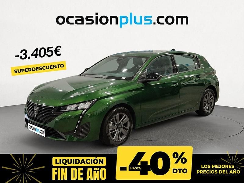 Verde Usado 2024 Peugeot 308 Active Berlina | 19.500 € (Super precio) - Imagen 1/4