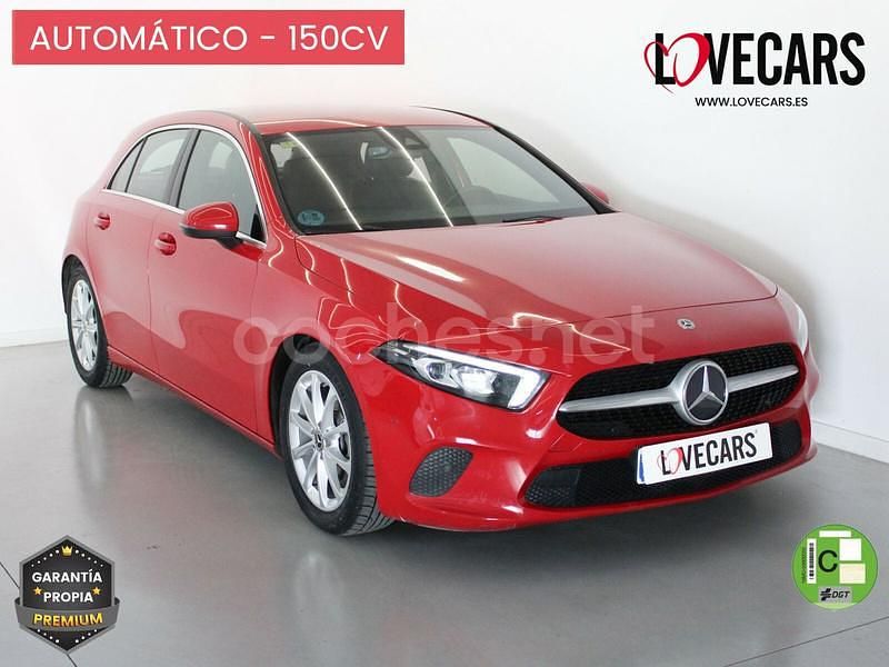 Rojo Usado 2020 Mercedes A200 Berlina | 24.700 € (Precio justo) - Imagen 1/3