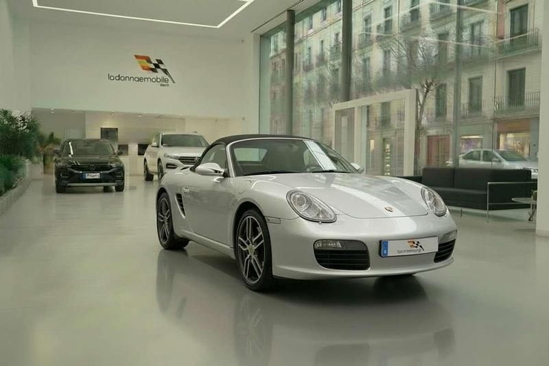 Usado Porsche Boxster 245 CV (180 kW) 2005 Gris Descapotable