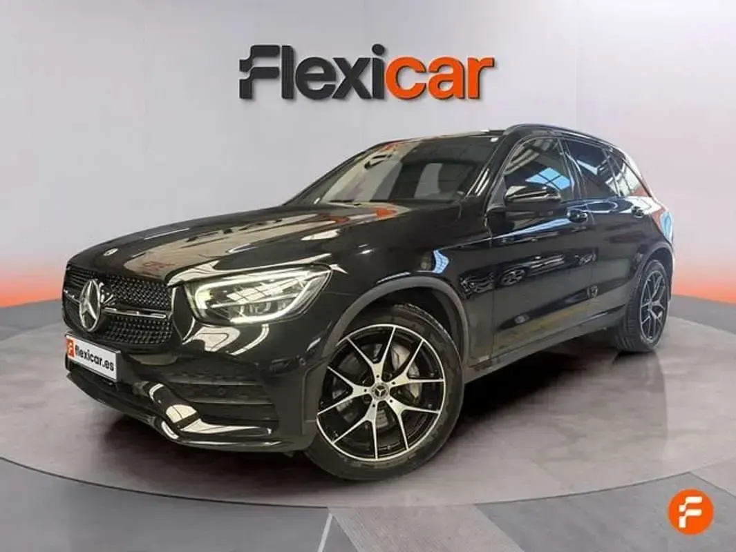 Usado Mercedes GLC220 170 CV (125 kW) 2020 Negro SUV