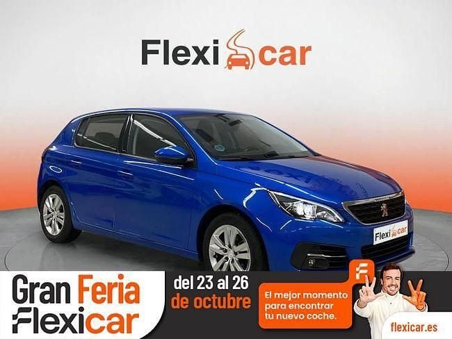 Azul Usado 2021 Peugeot 308 Active Berlina | 11.490 € (Precio justo) - Imagen 1/4