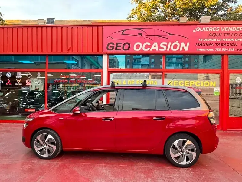 Usado Citroën Grand C4 Picasso Exclusive 150 CV (110 kW) 2014 Rojo Monovolumen