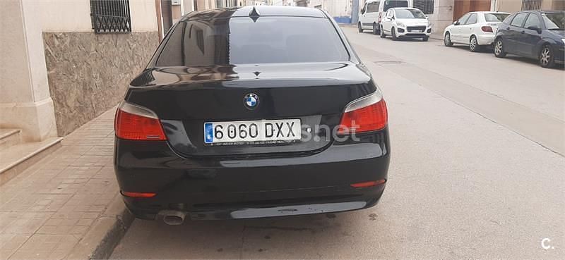 Usado BMW 520 163 CV (119 kW) 2006 Negro Berlina