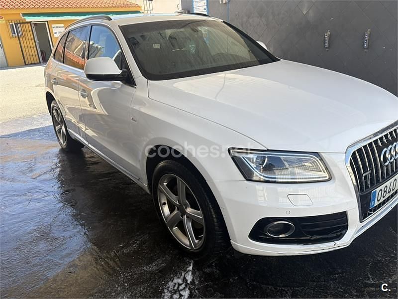 Usado Audi Q5 S-Line 177 CV (130 kW) 2013 Blanco SUV