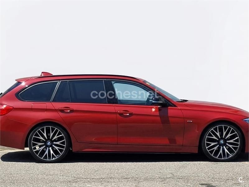 Usado BMW 320 Exclusive 184 CV (135 kW) 2013 Rojo Familiar