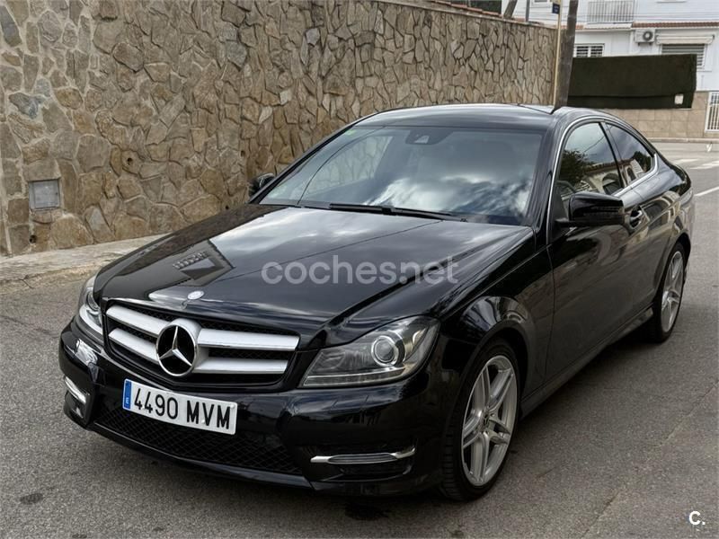 Negro Usado 2013 Mercedes C250 Coupe | 13.900 € (Buen precio) - Imagen 1/4