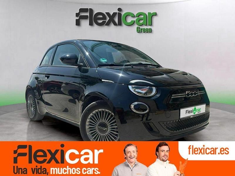 Usado Fiat 500e Icon 86 kW (118 CV) 2022 Negro Utilitario