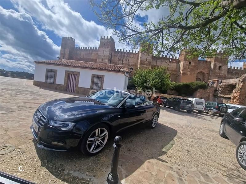 Negro Usado 2012 Audi A5 Cabriolet S-Line Descapotable | 16.750 € (Precio justo) - Imagen 1/4