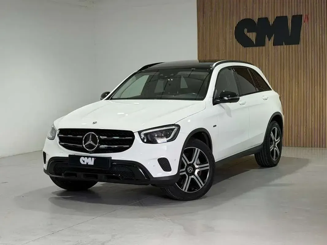 Usado Mercedes GLC300e 306 CV (225 kW) 2020 Blanco SUV