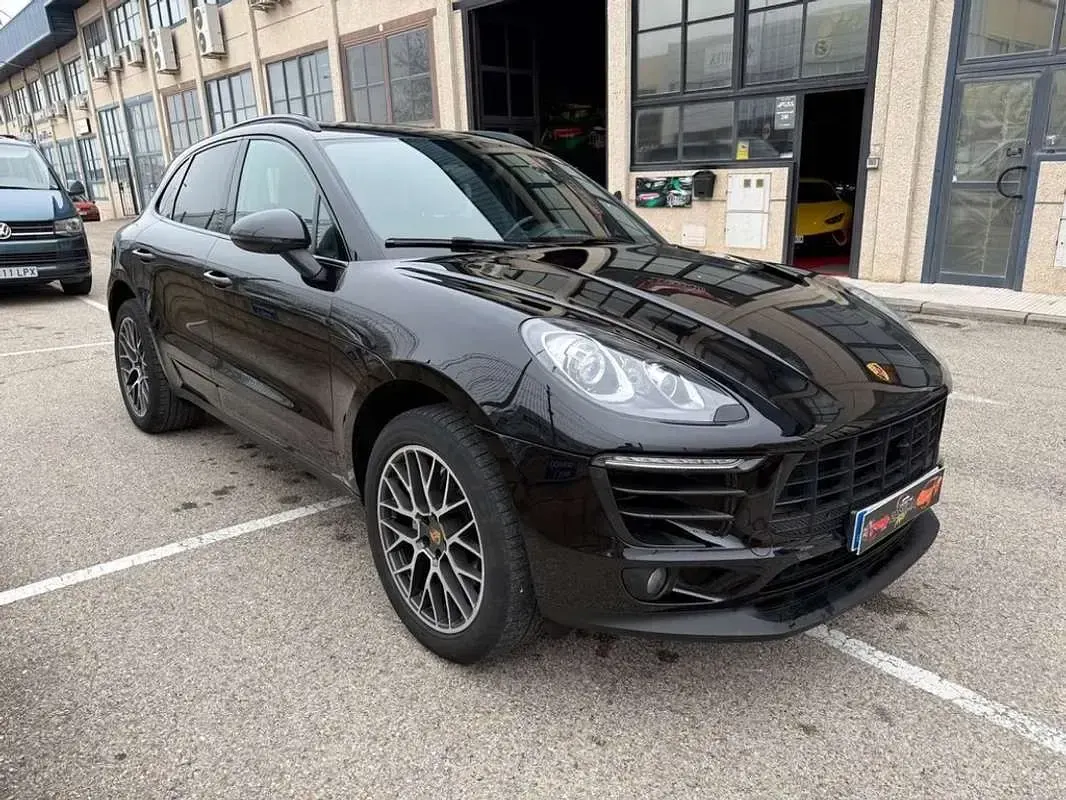 Usado Porsche Macan S Diesel 258 CV (189 kW) 2017 Negro SUV