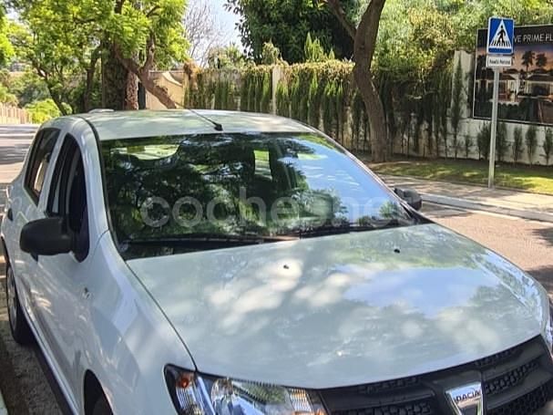 Blanco Usado 2013 Dacia Sandero Ambiance Utilitario | 5450 € (Precio justo) - Imagen 1/4