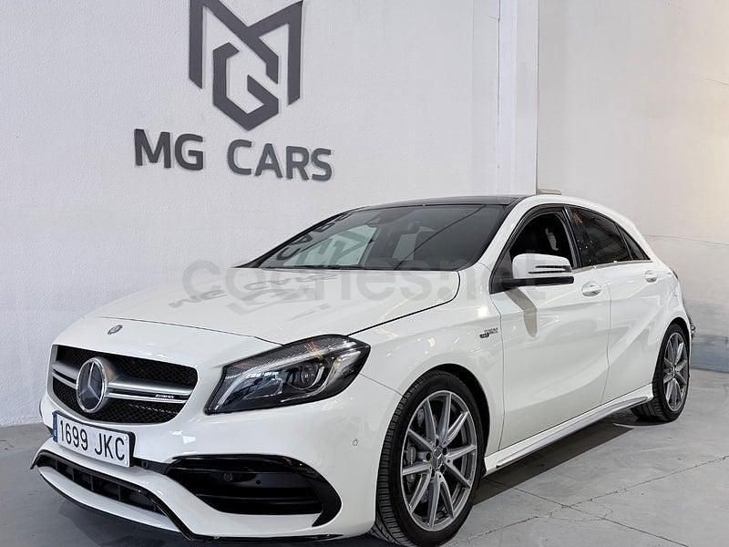 Usado Mercedes A45 AMG 381 CV (280 kW) 2015 Blanco Berlina