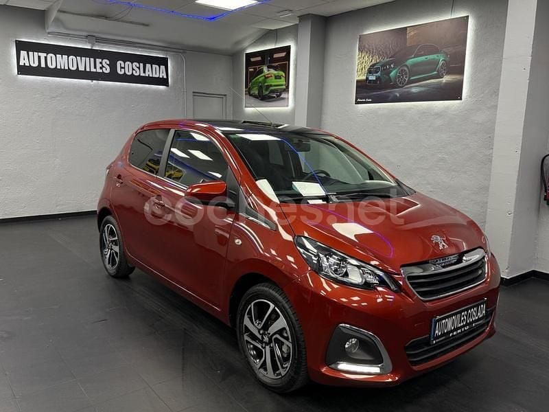 Granate Usado 2021 Peugeot 108 Allure Utilitario | 7490 € (Super precio) - Imagen 1/4