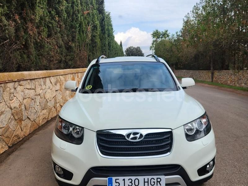 Blanco Usado 2011 Hyundai Santa Fe Style SUV | 13.600 € - Imagen 1/4