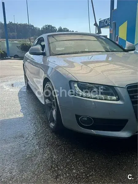 Usado Audi A5 180 CV (132 kW) 2008 Gris / plata Coupe