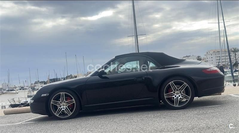 Usado Porsche 911 Carrera 4S Cabriolet 355 CV (261 kW) 2007 Negro Descapotable