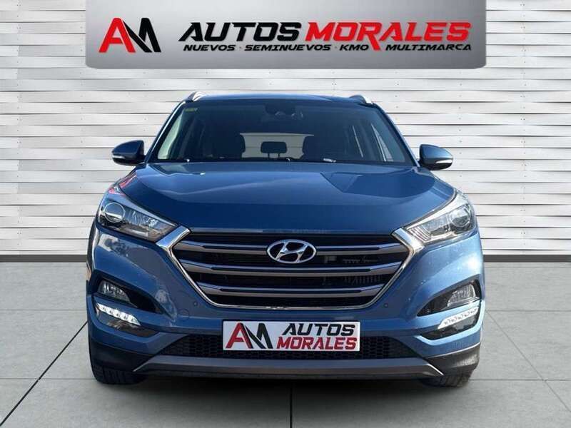 Azul Usado 2016 Hyundai Tucson SUV | 14.950 € (Caro) - Imagen 1/4
