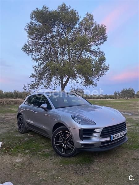 Usado Porsche Macan S 354 CV (260 kW) 2019 Gris / plata SUV