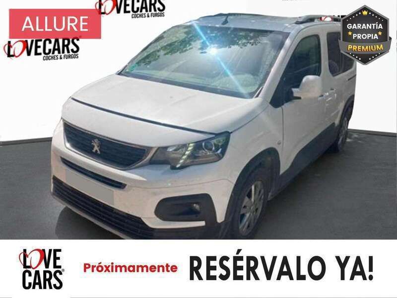 Blanco Usado 2021 Peugeot Rifter Allure Monovolumen | 14.500 € (Super precio) - Imagen 1/1