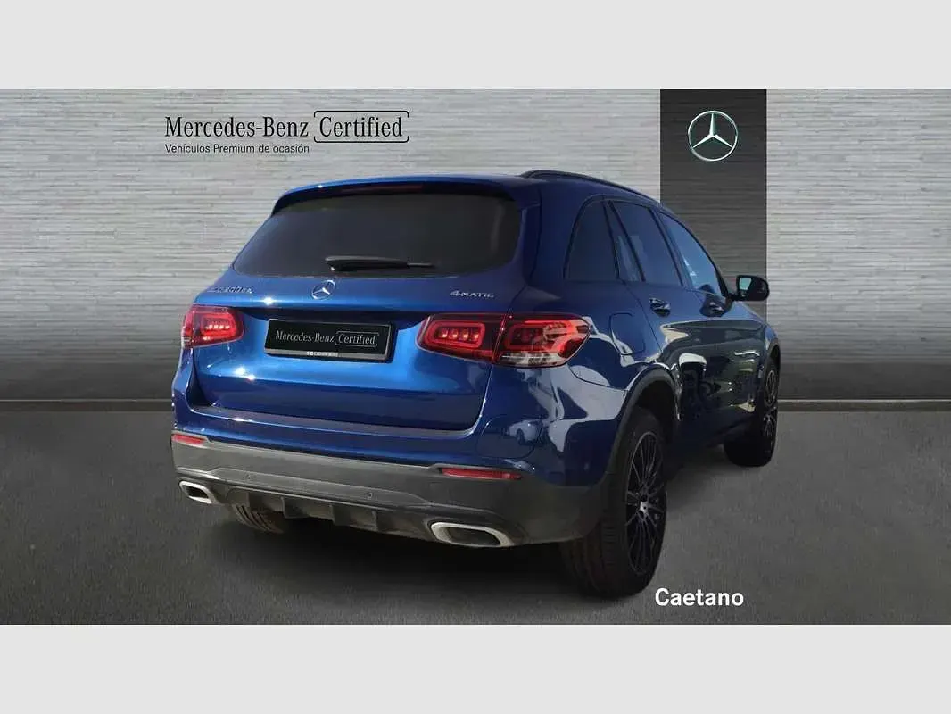Usado Mercedes GLC300de 306 CV (225 kW) 2022 Azul SUV