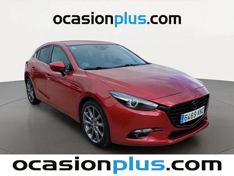 Brugt Mazda 3 Edition 150 HK (110 kW) 2018 Rød Hatchback