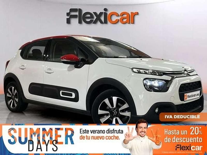 Negro Usado 2021 Citroën C3 PureTech Utilitario | 10.290 € (Buen precio) - Imagen 1/4