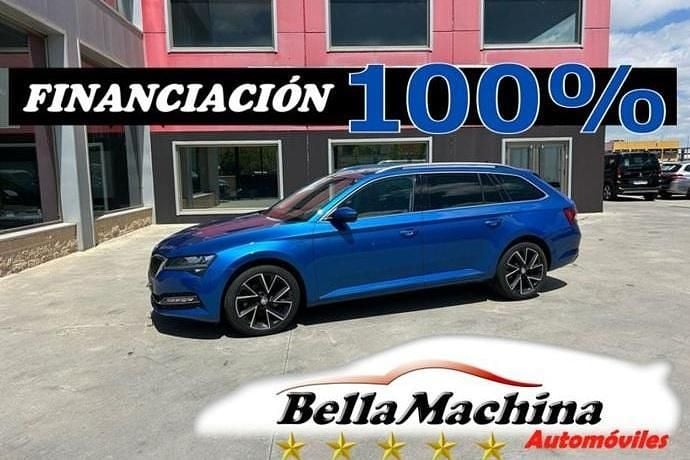 Amarillo Usado 2021 Skoda Superb Style Familiar | 17.975 € (Precio justo) - Imagen 1/4