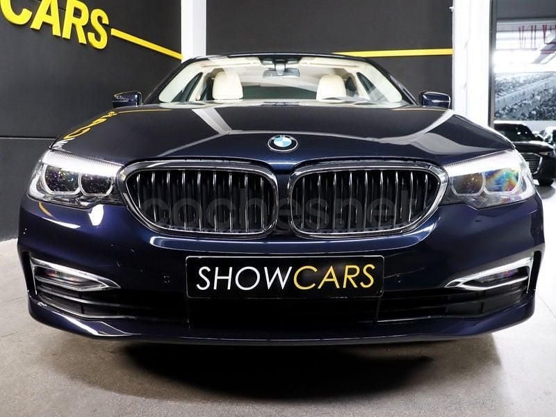 Usado BMW 520 Luxury Line 184 CV (135 kW) 2019 Azul Berlina