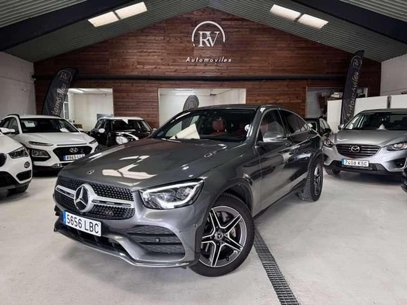 Usado Mercedes GLC43 AMG AMG line 194 CV (142 kW) 2019 Gris Coupe